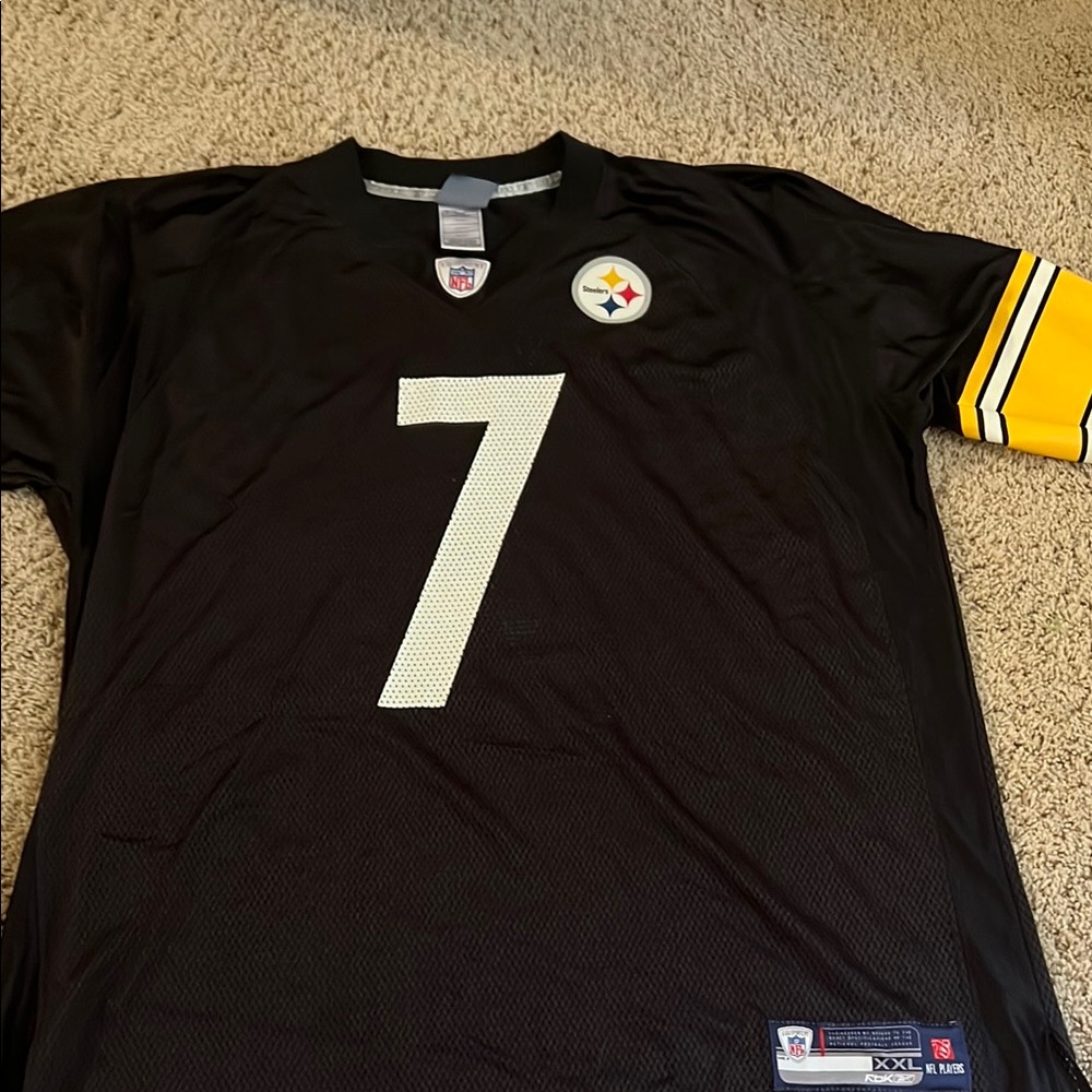 NFL Black and Yellow Steelers Jersey